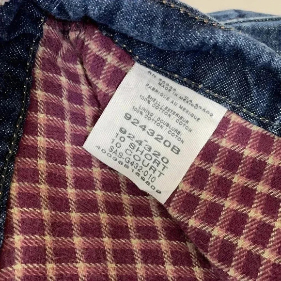 Cabela’s Flannel Fleece Lined Blue Denim Jeans 10 Short - Picture 10 of 15